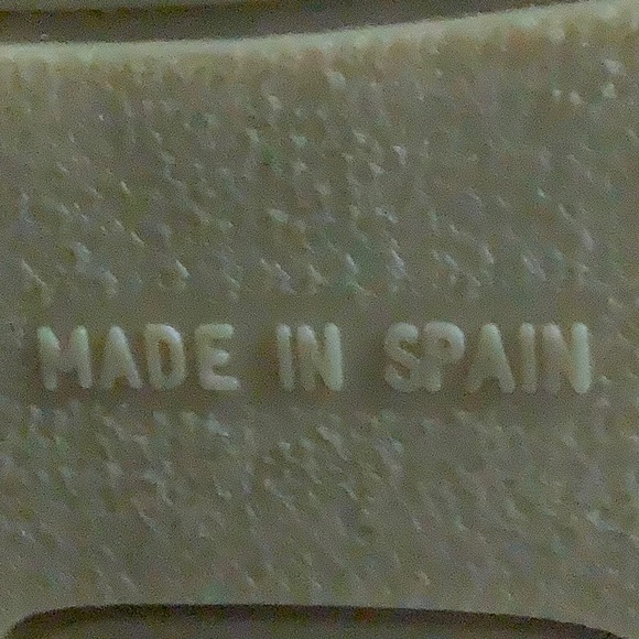 Blue suede slip on espadrilles - Picture 4 of 6